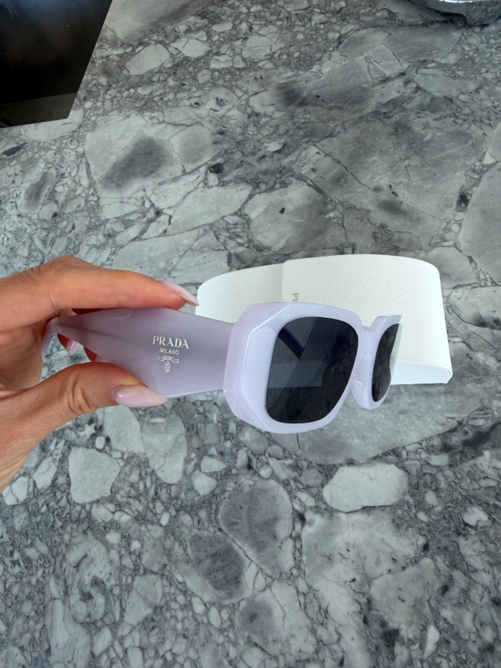 Prada Light Purple Sunglasses - Picture 8 of 9